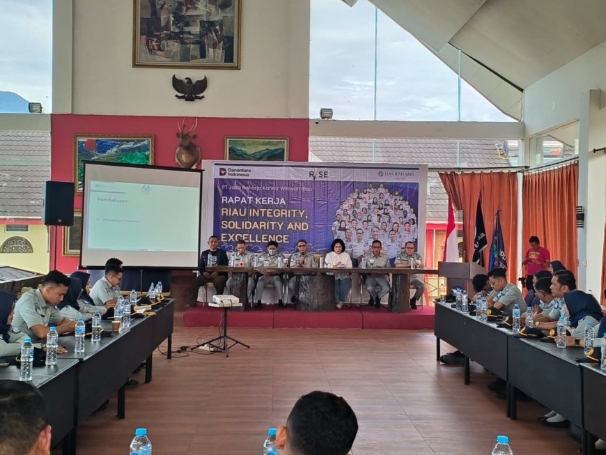 Jasa Raharja Riau Gelar Rakerda Dan Employee Gathering 2025 Di Padang Panjang: Teguhkan Komitmen rise Untuk Kinerja Unggul