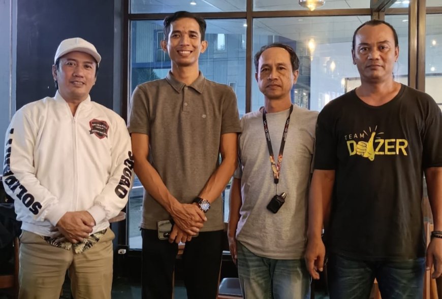 Bangun Sinergi, Ketua DPW Jabar Solidarity Squad Bang Alex Temui Pengurus PSI Kabupaten Bekasi