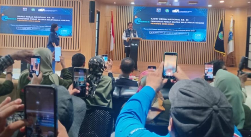 Rakernas IWO 2025 Resmi Ditutup Menimipas: Jurnalis Online Penentu Arah Opini Publik