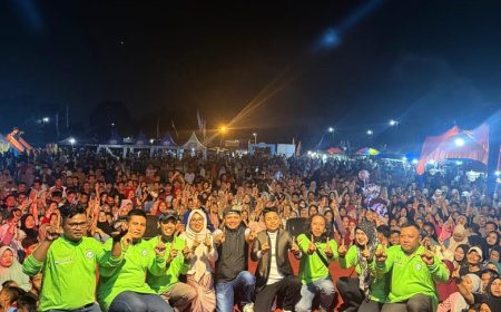 Ribuan Warga Padati Pesta Rakyat HUT ke-11 Suaraaktual.co: Satukan Suara, Satu Rasa Cinta!