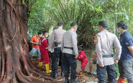 Mayat Pria Ditemukan Mengapung di Kali Winongo, Warga Bantul Gempar
