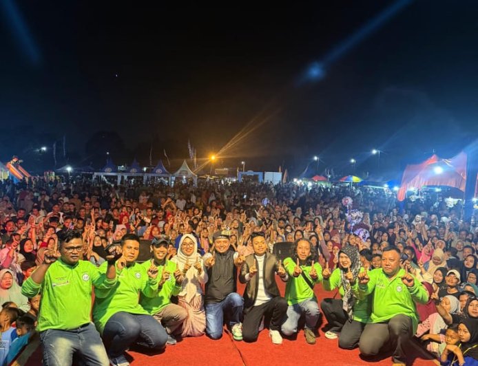 Ribuan Warga Padati Pesta Rakyat HUT ke-11 Suaraaktual.co: Satukan Suara, Satu Rasa Cinta!