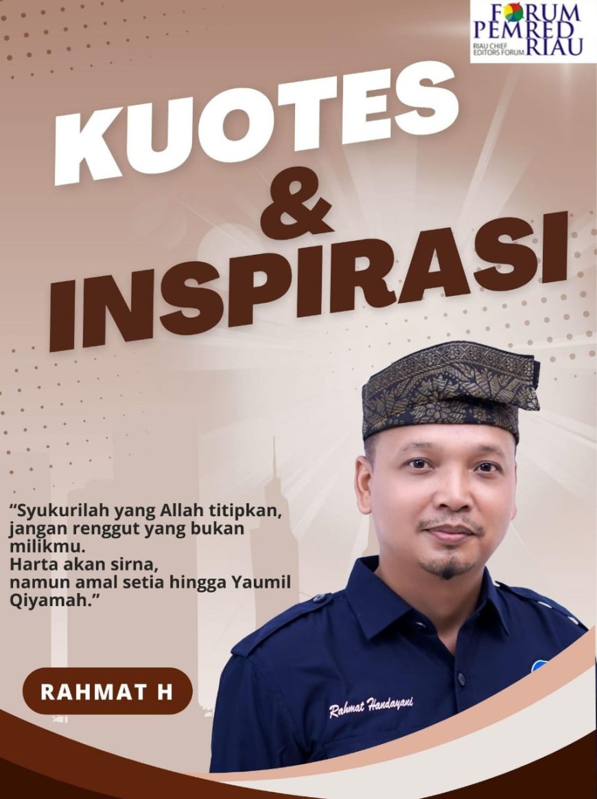 Bencana Melanda Sumatra, FPR Riau Serukan Empati dan Aksi Nyata