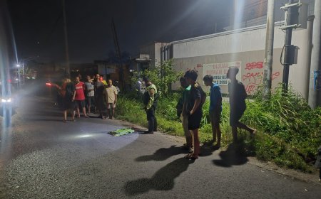 Seorang Penyeberang Jalan Tewas Ditabrak Motor Di Banguntapan