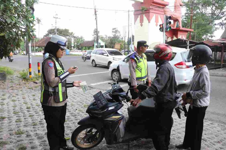 3.051 Pelanggar Terjaring Operasi Zebra Progo 2025 di Bantul, Kecelakaan Capai 57 Kasus