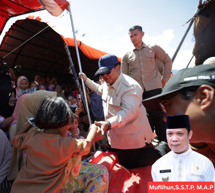 Ketua DPK Elang Tiga Hambalang Pekanbaru Puji Respons Cepat Presiden Prabowo di Lokasi Bencana