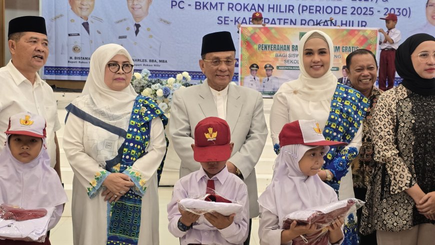 Dr Karmila Sari Dikukuhkan Sebagai Ketua BKMT Rohil, Serukan Perang Melawan Narkoba dan Degradasi Moral