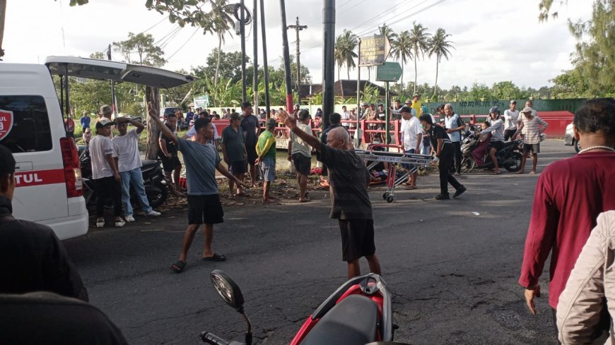 Pengendara Motor Tewas Usai Terjun ke Sungai Akibat Tabrakan di Bantul