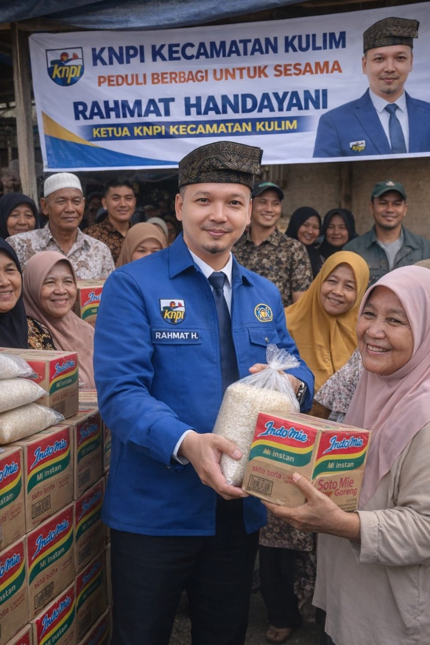 IKRAB-KNPI Kulim Batalkan Panggung Tahun Baru, Kepedulian Sosial Jadi Prioritas