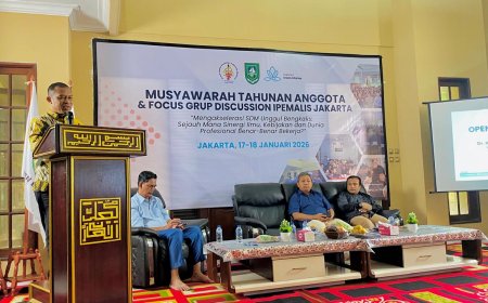 IPEMALIS Jakarta Tutup Kepengurusan dengan FGD Strategis, Dorong Akselerasi SDM Unggul Bengkalis