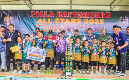 Dua Tim Muda The Legends F.A Mengguncang Allstar Cup 2025, Ukir Prestasi hingga Partai Final