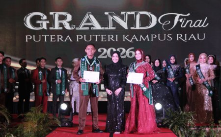 Viola Fauziah Dezka Raih Selempang Puteri Kampus Riau Advokasi 2026 Melalui Program  Merawat Harapan, Menumbuhkan Generasi