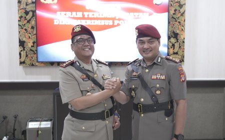 Kombes Pol Kayuswan Tri Panungko Resmi Jabat Dirreskrimsus Polda DIY