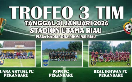 Trofeo Piala Dispora Riau Dinilai Perkuat Fondasi Sepak Bola Daerah