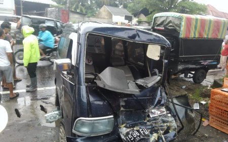 Gagal Antisipasi Jarak Aman, Karambol Enam Kendaraan di Jalan Magelang Sleman, Kerugian Capai Rp160 Juta