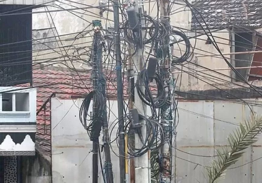 Apjetel Riau Dukung Tegas Wali Kota Pekanbaru Tertibkan Kabel Fiber Optik Semrawut