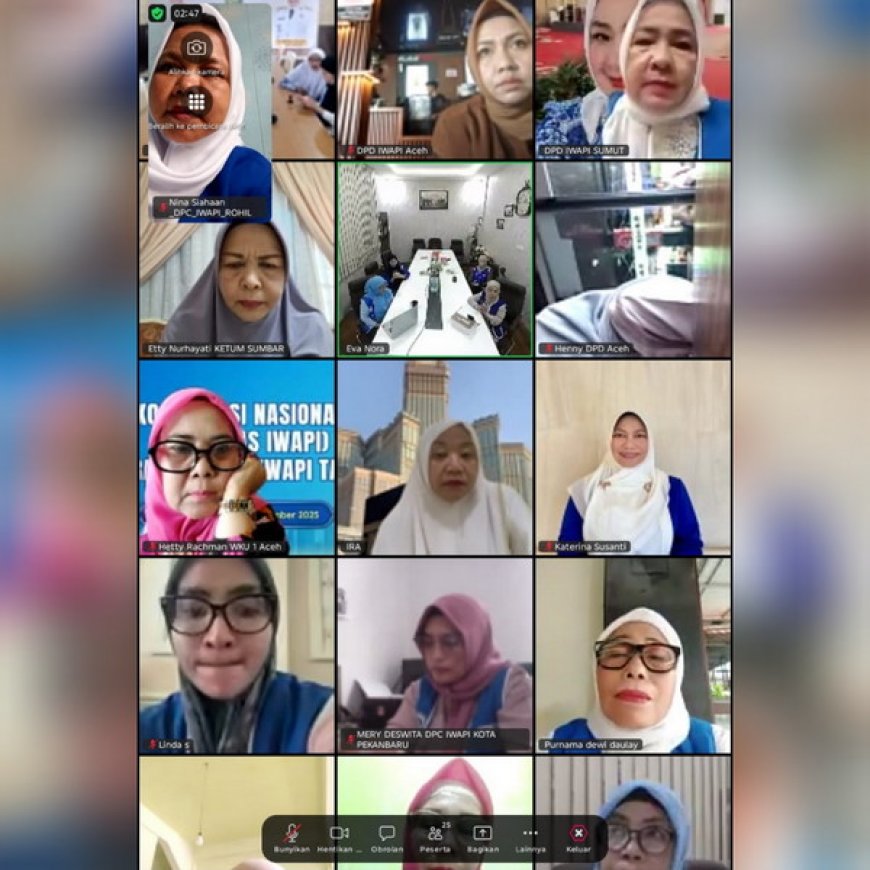 Lewat Aksi Virtual, IWAPI Rohil Bantu Korban Longsor dan Banjir di Aceh, Sumut, dan Sumbar