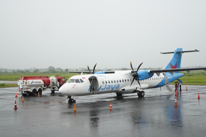 Pertamina Patra Niaga Suplai Avtur Perdana di Bandara Notohadinegoro Jember