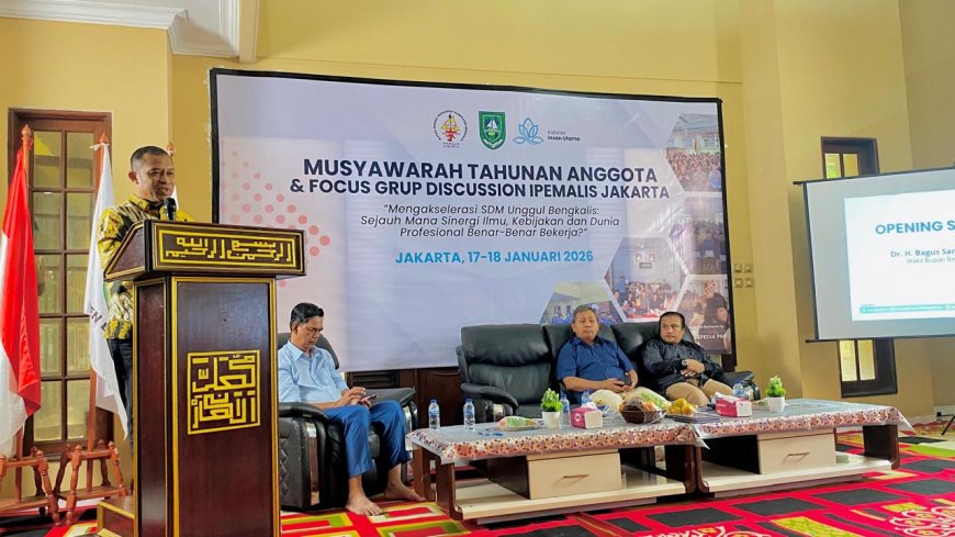 IPEMALIS Jakarta Tutup Kepengurusan dengan FGD Strategis, Dorong Akselerasi SDM Unggul Bengkalis