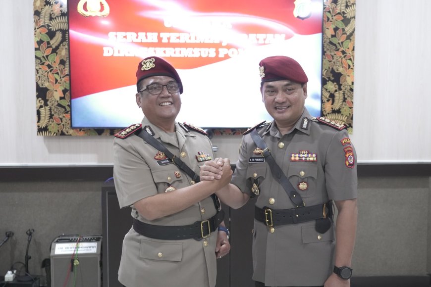Kombes Pol Kayuswan Tri Panungko Resmi Jabat Dirreskrimsus Polda DIY