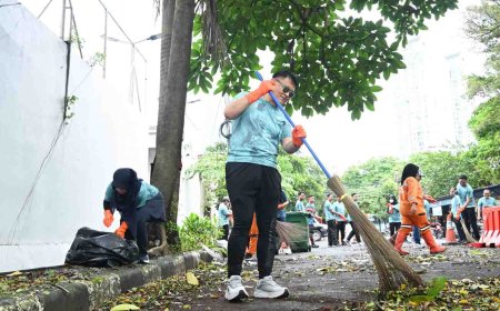 Jasa Raharja Gaungkan Aksi Nasional “Glow Up Lingkungan: Bersih Itu Keren!”, Perkuat Dukungan untuk Gerakan Indonesia ASRI