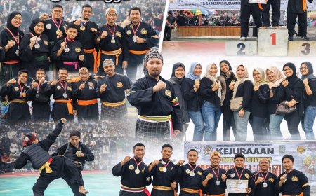 Angkat Marwah Budaya Melayu, SILAT TUAH SAKTI Sabet 13 Medali di Sumatra Open