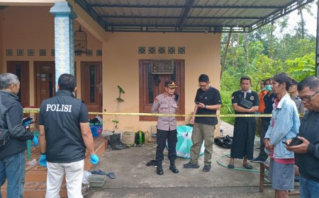 Sadis di Pagi Buta, Pria di Sedayu Tewas Ditebas Parang di Depan Istri dan Anak
