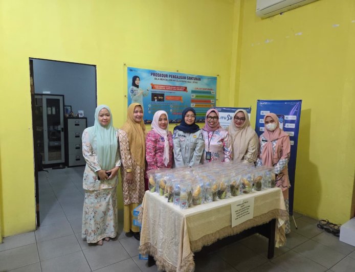 Jasa Raharja Kanwil Riau Bersama Samsat Simpang Tiga Gelar Pembagian Takjil untuk Wajib Pajak