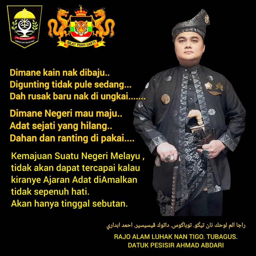 Tegas Jaga Marwah Melayu, LAMR Limapuluh Kota Desak Penataan Serius Pekanbaru