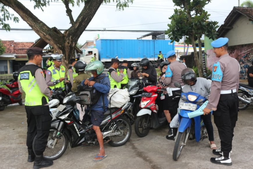 Sepekan Operasi Keselamatan Progo 2026, Polres Bantul Tegur 1.155 Pelanggar; 35 Kecelakaan Terjadi