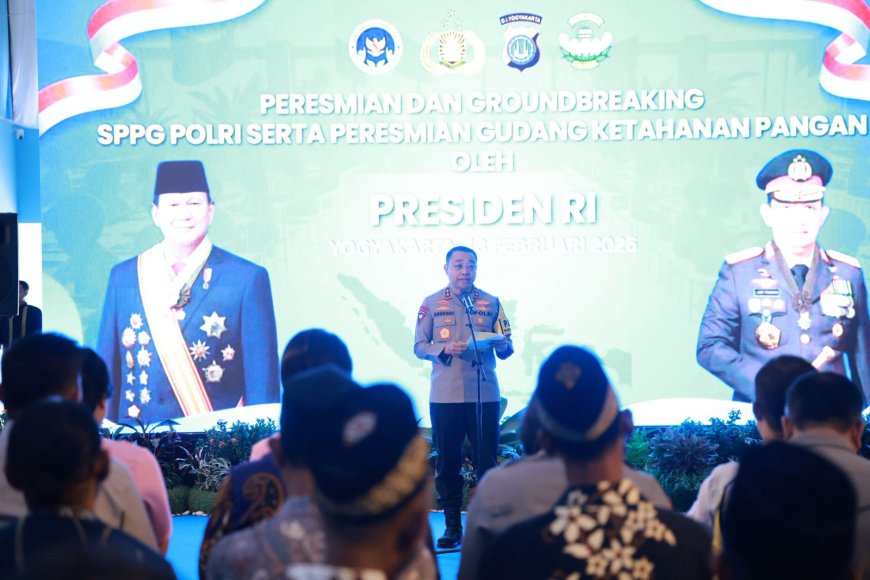 Polda DIY Resmikan SPPG Sentolo II Berbasis Aplikasi LILO