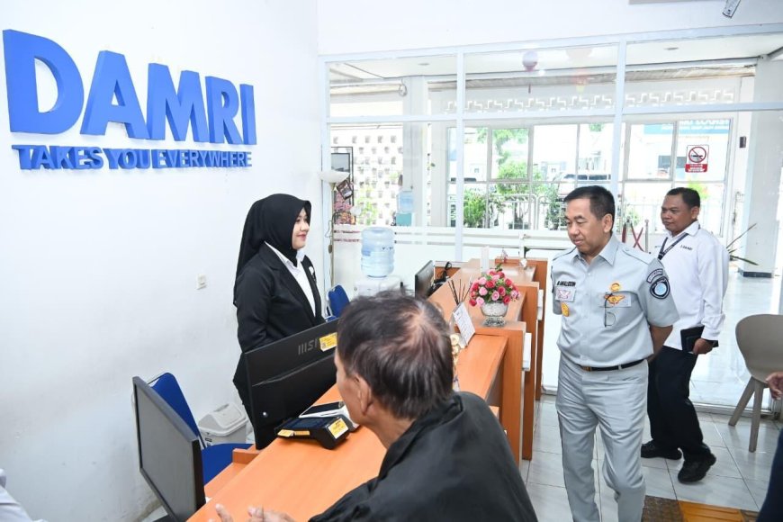 Dirut Jasa Raharja Kunjungi DAMRI Kemayoran, Dorong Integrasi Data dan Program Kesehatan Pengemudi