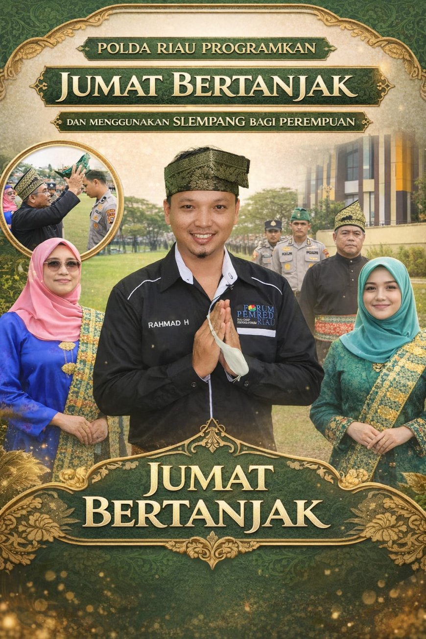 Ketua FPR Riau Rahmat Handayani Apresiasi Program Tanjak Polda Riau: Wujud Nyata Hormati Budaya Melayu