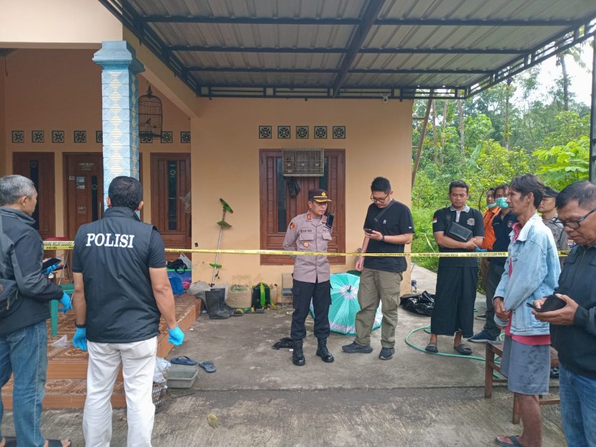 Sadis di Pagi Buta, Pria di Sedayu Tewas Ditebas Parang di Depan Istri dan Anak