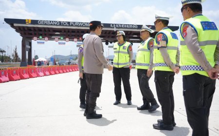 Wakapolda DIY Cek Kesiapan Gerbang Tol Purwomartani Jelang Fungsional Arus Mudik