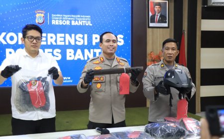 Polres Bantul Ringkus Dua Pelaku Pembunuhan di Sedayu