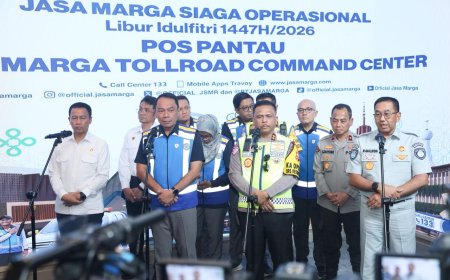 Jasa Raharja Catat Penurunan Angka Kecelakaan Lalu Lintas pada Periode Siaga Idul Fitri 2026
