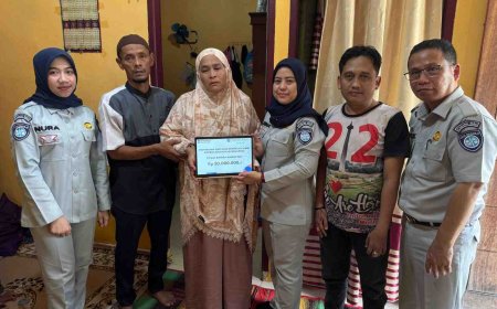 Jasa Raharja Riau Serahkan Santunan Korban Kecelakaan Kurang dari 24 Jam
