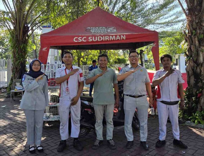 Jasa Raharja Riau dan Tim Pembina Samsat Kolaborasi dengan Capella Honda Sudirman, Beri Service Murah Wajib Pajak Patuh