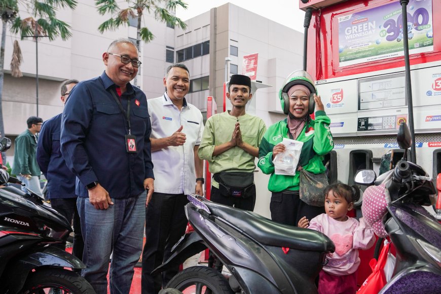 Sinergi Dua BUMN, Pertamina Patra Niaga dan Telkomsel Luncurkan Program MyPertamina x MyTelkomsel untuk Ojol