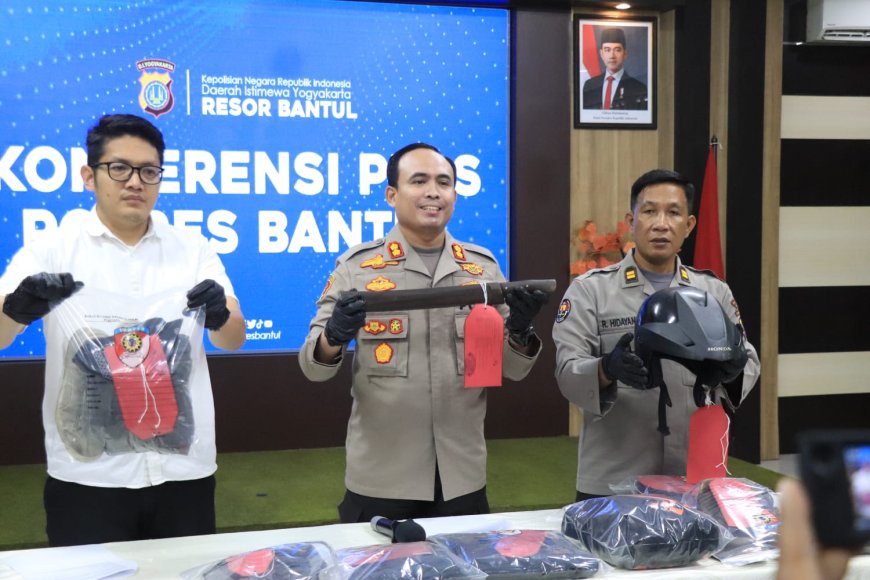 Polres Bantul Ringkus Dua Pelaku Pembunuhan di Sedayu