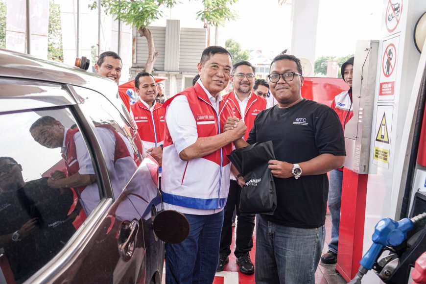 Pertamina Pastikan Kesiapan Layanan BBM dan Serambi MyPertamina di Rest Area KM 57 Sambut Arus Mudik
