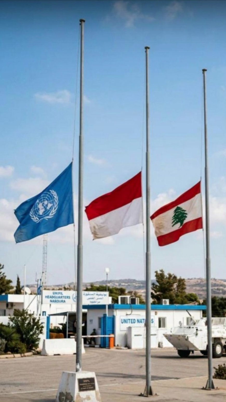 Dua Prajurit TNI Gugur di Lebanon Selatan, UNIFIL Selidiki Ledakan Saat Pengawalan Konvoi