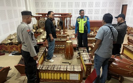 Tujuh Bilah Demung Gamelan UGM Raib Digondol Maling, Kerugian Ditaksir Rp10 Juta