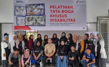 Sentuhan Inklusif PT Patra Drilling Contractor: Dari CSR Menuju Kemandirian Difabel