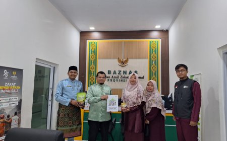 IZI Riau Perkuat Sinergi dan Transparansi Zakat, Audiensi dengan Kemenag dan BAZNAS Riau Paparkan Laporan ZIS 2025