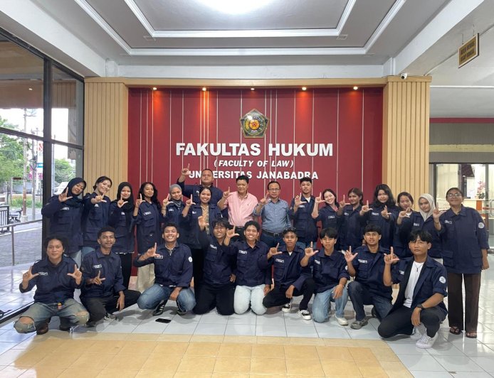 USHP FH Universitas Janabadra Luncurkan Living Law, Gerakan Mahasiswa Hidupkan Hukum Perdata di Tengah Masyarakat
