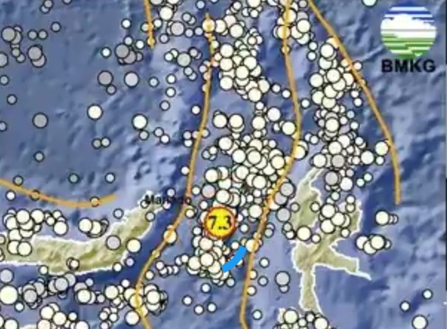 BMKG Akhiri Peringatan Dini Tsunami Dampak Gempabumi M 7,6 di Maluku Utara