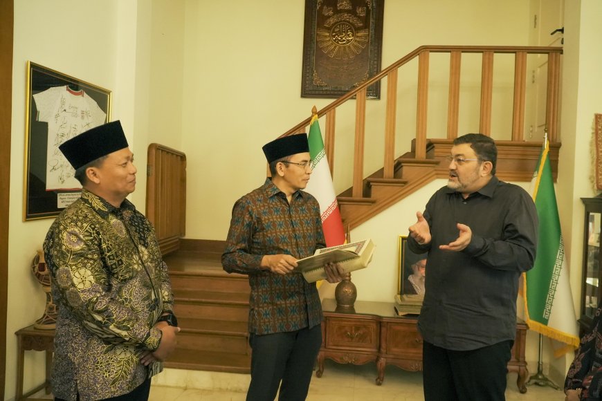 Bertemu Duta Besar Iran, OIAA Cabang Indonesia Dukung Perjuangan Iran