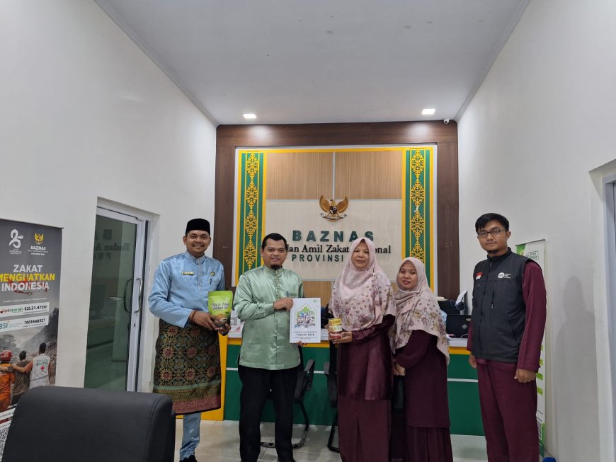 IZI Riau Perkuat Sinergi dan Transparansi Zakat, Audiensi dengan Kemenag dan BAZNAS Riau Paparkan Laporan ZIS 2025